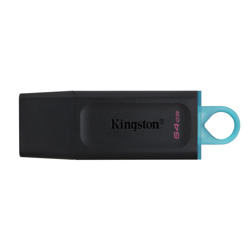 Kingston Technology DataTraveler Exodia USB flash drive 64 GB USB Type-A 3.2 Gen 1 (3.1 Gen 1) Black, Turquoise