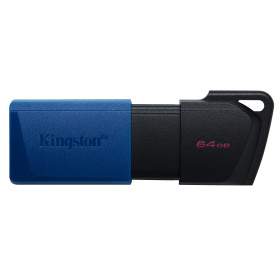 Kingston Technology DataTraveler 64GB USB3.2 Gen 1 Exodia M (Noir + Bleu) - 2 Pieces