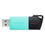 Kingston Technology DataTraveler Exodia M USB flash drive 256 GB USB Type-A 3.2 Gen 1 (3.1 Gen 1) Black, Turquoise