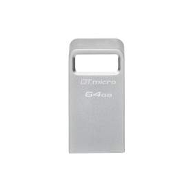 Kingston Technology DataTraveler 64 Go Micro 200 Mo/s Metal USB 3.2 Gen 1