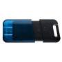 Kingston Technology DataTraveler 80 M USB flash drive 256 GB USB Type-C 3.2 Gen 1 (3.1 Gen 1) Black, Blue