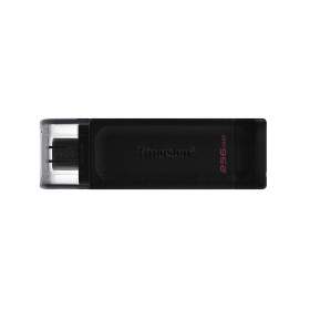 Kingston Technology DataTraveler 70 USB flash drive 256 GB USB Type-C 3.2 Gen 1 (3.1 Gen 1) Black