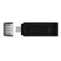 Kingston Technology DataTraveler 70 USB flash drive 256 GB USB Type-C 3.2 Gen 1 (3.1 Gen 1) Black