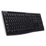 Logitech Wireless K270 keyboard RF Wireless QWERTZ Swiss Black