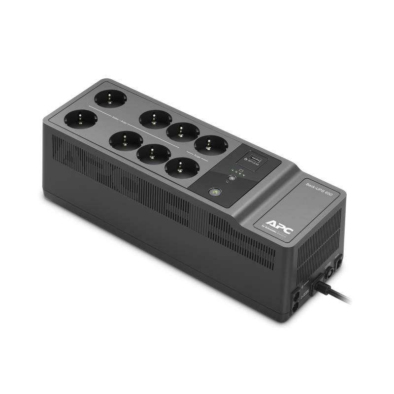 APC Back-UPS 650VA 230V 1 USB charging port - (Offline-) USV alimentation d'énergie non interruptible Veille 0,65 kVA 400 W 8