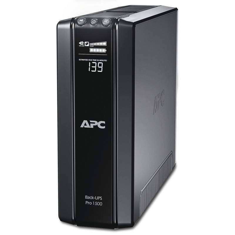 APC Back-UPS Pro uninterruptible power supply (UPS) Line-Interactive 1.5 kVA 865 W 10 AC outlet(s)