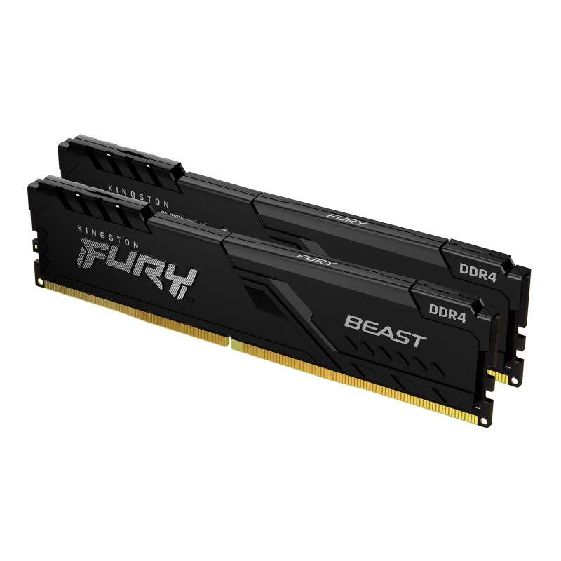 Kingston Technology FURY 64Go 3600MT/s DDR4 CL18 DIMM (Kit de 2) Beast Black