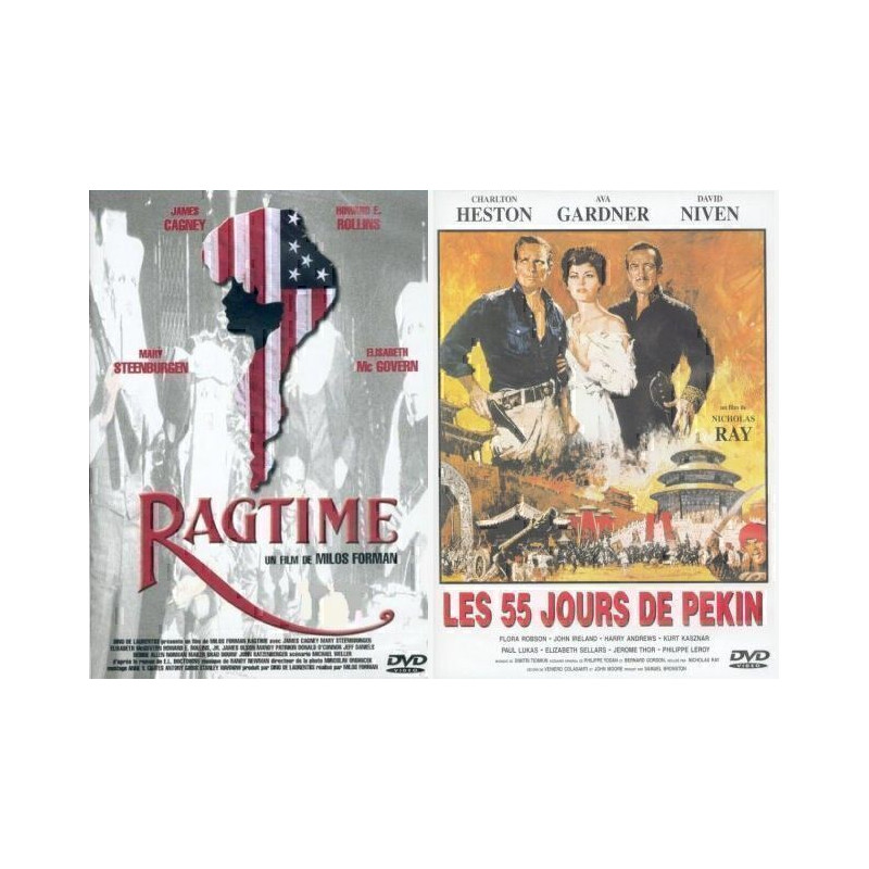 Les 55 Jours de Pékin + Ragtime (2 DVD)