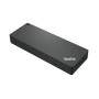 Lenovo 40B00300EU laptop dock/port replicator Wired Thunderbolt 4 Black, Red