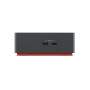 Lenovo 40B00300EU laptop dock/port replicator Wired Thunderbolt 4 Black, Red