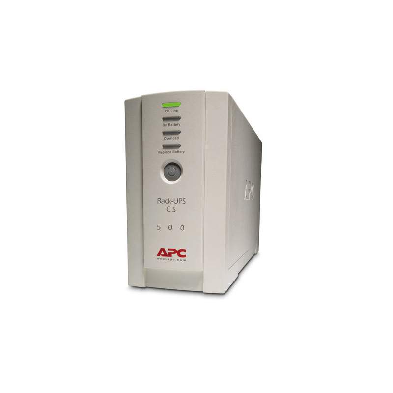 APC Back-UPS alimentation d'énergie non interruptible Veille 0,5 kVA 300 W 4 sortie(s) CA