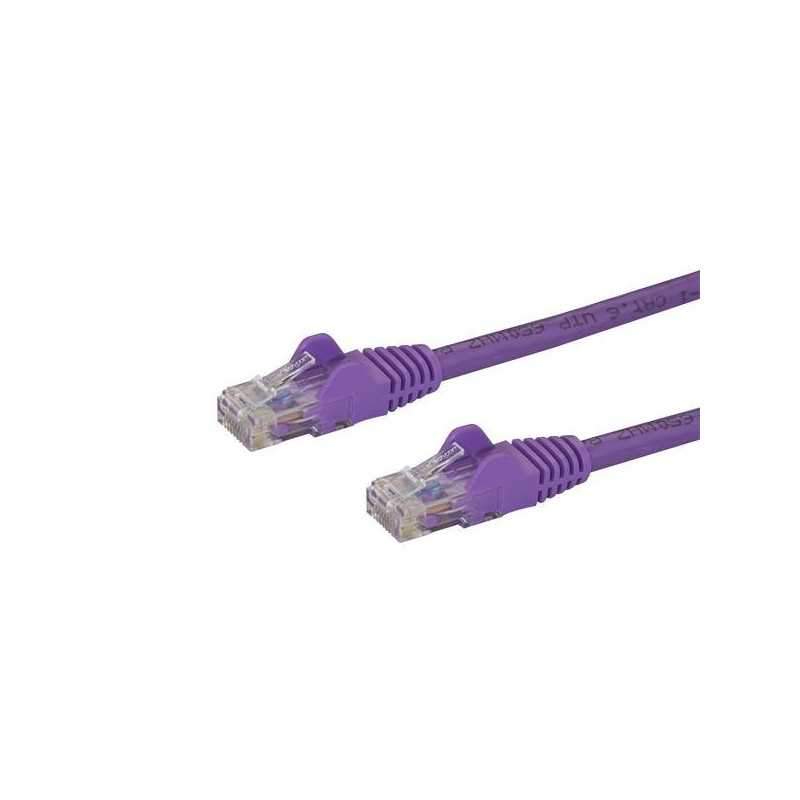 2M CAT6 PURPLE SNAGLESS GIGABIT