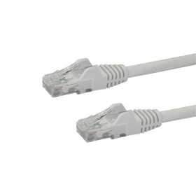 2M CAT6 WHITE SNAGLESS GIGABIT