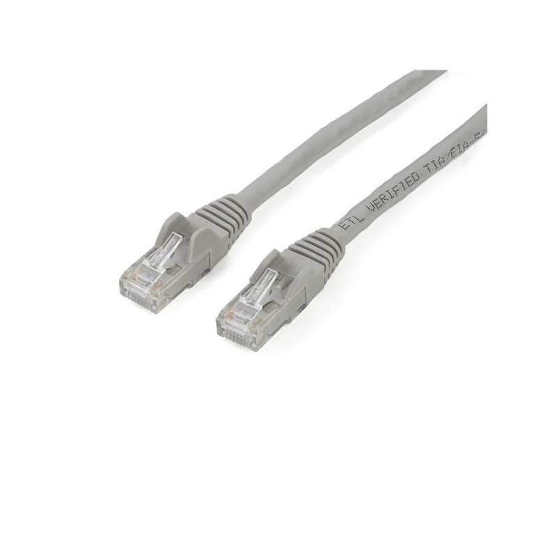 2M CAT6 GRAY SNAGLESS GIGABIT