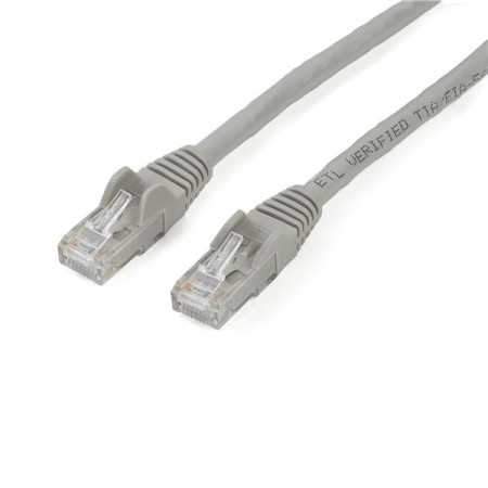 2M CAT6 GRAY SNAGLESS GIGABIT