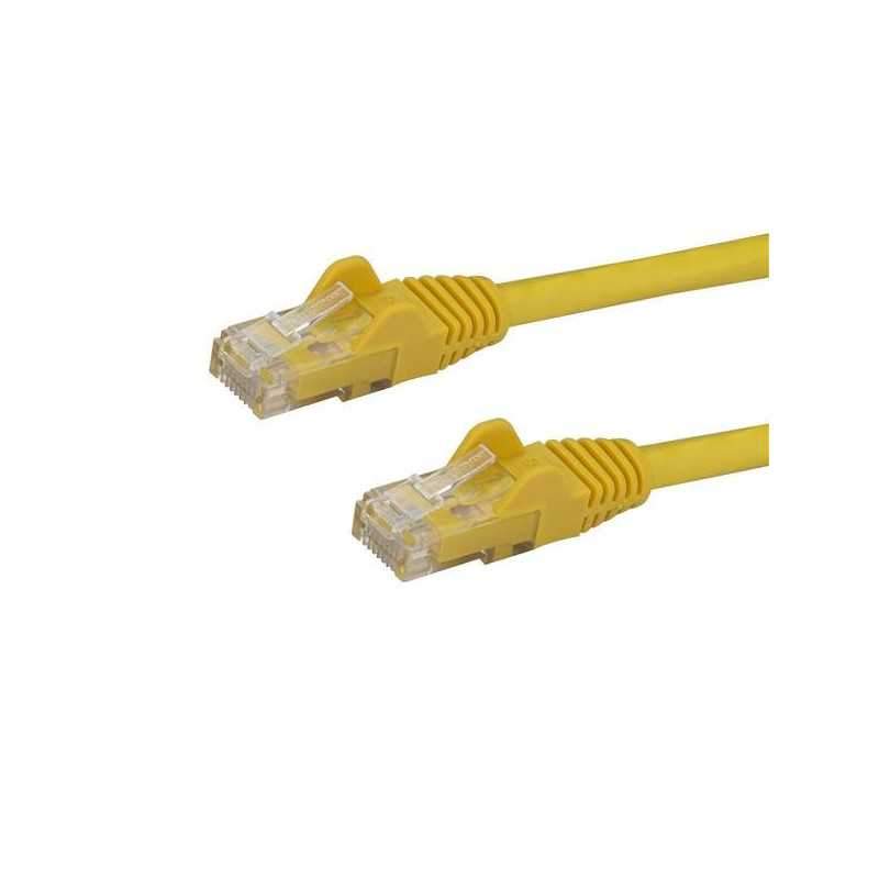 2M CAT6 YELLOW SNAGLESS GIGABIT