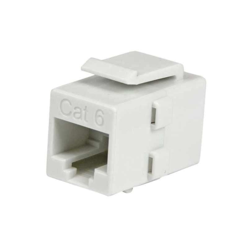 CAT6 RJ45 COUPLER WHITE -