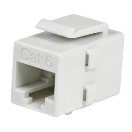 CAT6 RJ45 COUPLER WHITE -