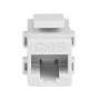 CAT6 RJ45 COUPLER WHITE -