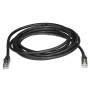 3M CAT6A PATCH CABLE - BLACK