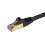 3M CAT6A PATCH CABLE - BLACK