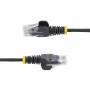 0.5M SLIM CAT6 CABLE - BLACK