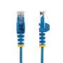 0.5M SLIM CAT6 CABLE - BLUE