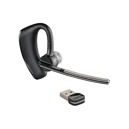 POLY Micro-casque Voyager Legend + câble de charge intégré + adaptateur de connecteur à broches