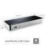 DUAL MONITOR USB C DOCK - MST