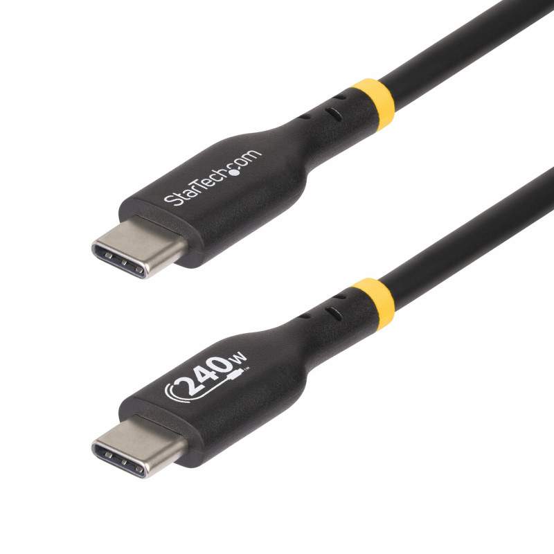 StarTech.com USB2EPR1M câble USB 1 m USB 2.0 USB C Noir