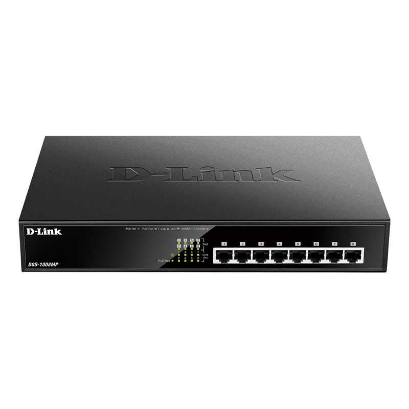 8-PORT DESKTOP POE+ SWITCH