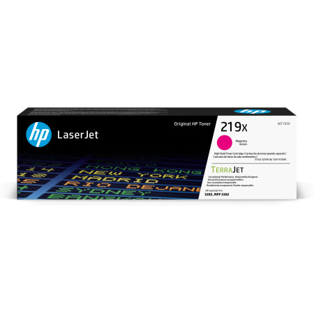 HP Toner magenta grande capacité LaserJet authentique 219X