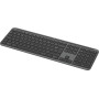 Logitech K950 Signature Slim keyboard RF Wireless + Bluetooth AZERTY French Graphite