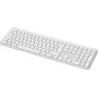 Logitech K950 Signature Slim clavier RF sans fil + Bluetooth AZERTY Français Blanc