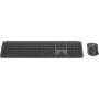 Logitech MK950 Signature Slim keyboard Mouse included RF Wireless + Bluetooth AZERTY French Graphite