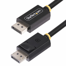 StarTech.com Câble DisplayPort 2.1 de 2m, Câble DisplayPort DP40 Certifié VESA avec UHBR10/HDR/HDCP 2.2, 8K 60Hz/4K 144Hz avec