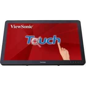 Viewsonic TD2430 écran plat de PC 59,9 cm (23.6") 1920 x 1080 pixels Full HD LCD Écran tactile Multi-utilisateur Noir