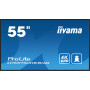 iiyama ProLite Digital signage flat panel 54.6" LCD Wi-Fi 500 cd/m² 4K Ultra HD Black Built-in processor Android 11 24/7