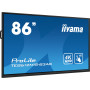 iiyama TE8612MIS-B3AG affichage de messages En forme de kiosk 2,18 m (86") LCD Wifi 400 cd/m² 4K Ultra HD Noir Écran tactile
