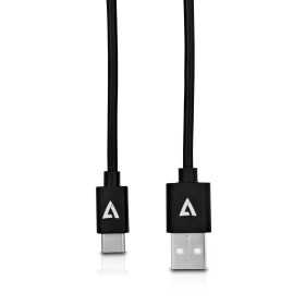 USB 2.0 A TO USB-C CABLE 2M BLK