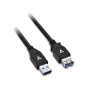 USB 3.2 GEN1 A EXT CABLE 2M BLK