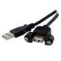 CABLE USB 2.0  MONTAGE SUR