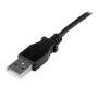 1M ANGLED MINI USB CABLE -