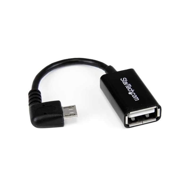 RIGHT ANGLE MICRO USB MALE TO