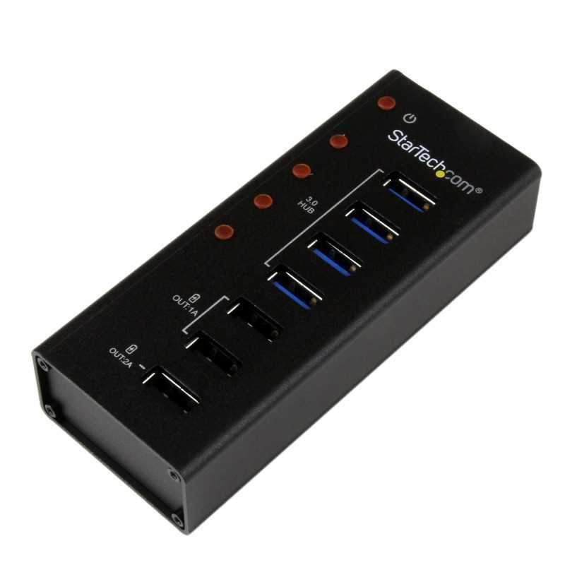 HUB USB 3.0 ALIMENT DE 4 PORTS