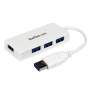 WHITE 4PORT EXTERNAL USB 3