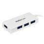 WHITE 4PORT EXTERNAL USB 3