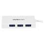 WHITE 4PORT EXTERNAL USB 3