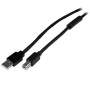 CABLE USB ACTIF A VERS B 20 M