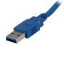 CABLE DEXTENSION USB 3.0 BLEU